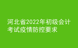 河北省2022年初級(jí)會(huì)計(jì)考試疫情防控要求及安全承諾書(shū)下載