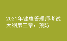 2021年健康管理師考試大綱第三章：預(yù)防醫(yī)學(xué)基礎(chǔ)知識