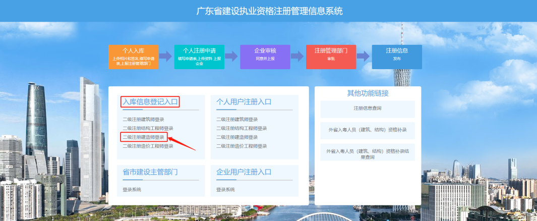 收藏！廣東二級建造師注冊操作步驟